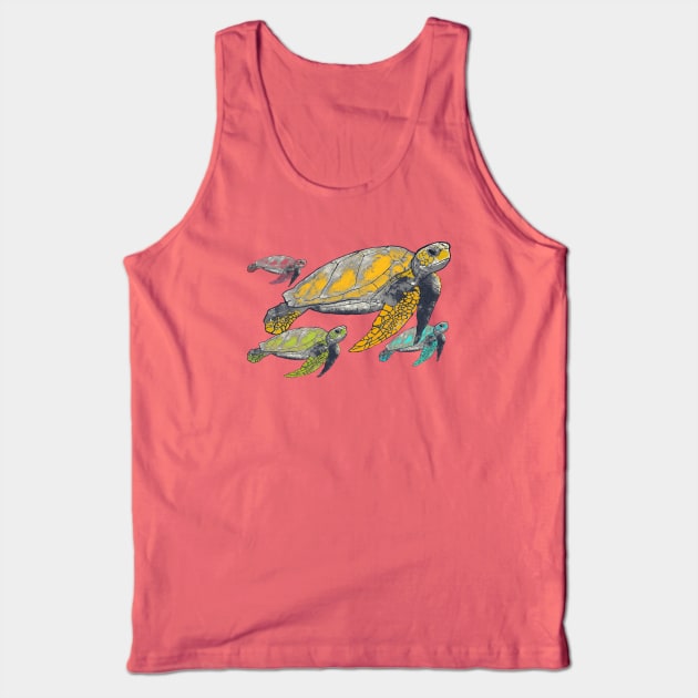 four tortugas Tank Top by martinskowsky